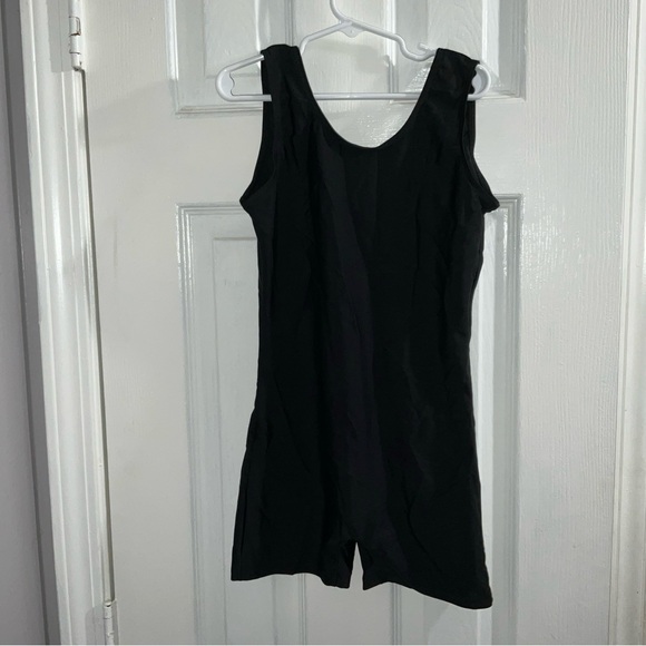 SPEERISE KIDS BIKETARD CHILD XL BASIC BLACK  N/S GYMNASTICS DANCE TANK NEW - Picture 16 of 16
